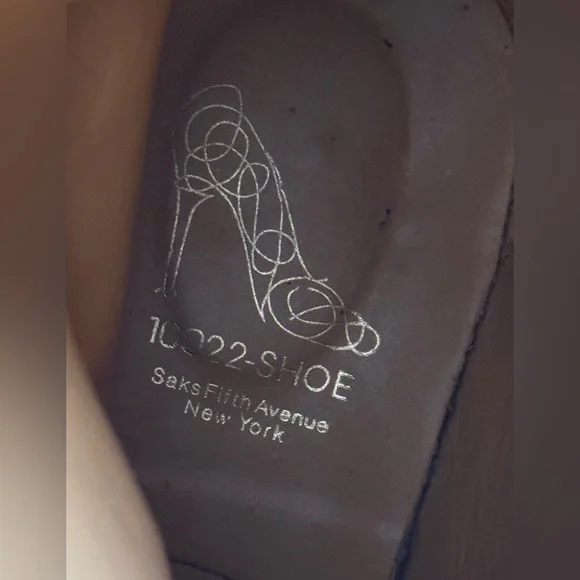 10022 shoes,Saks Fifth Ave, made in Italy, Moto style tan leather boots, EUC 39 - Picture 9 of 15